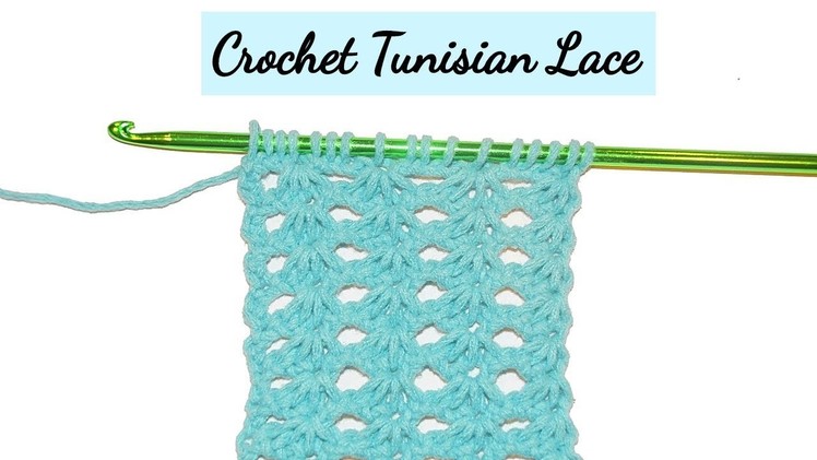 Crochet Tunisian Lace Tutorial - Crochet Jewel