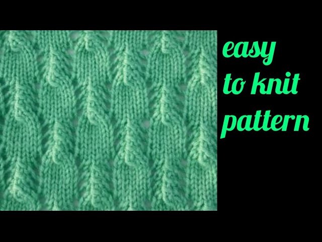 Easy to knit pattern. knitting design for ladies cardigan sweater ,gents sweater and babies sweater