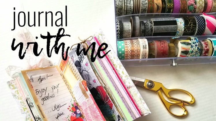 Gratitude Journal | How to Use a Junk Journal | Journal with Me