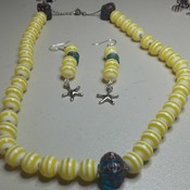 Handmade Necklace and Earrings