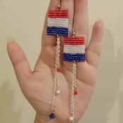 Handmade Netherland Square Earrings