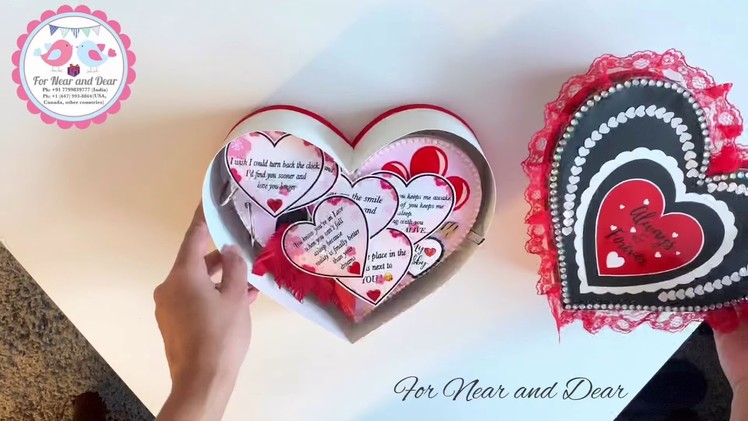 Heart shape scrapbook ♥️