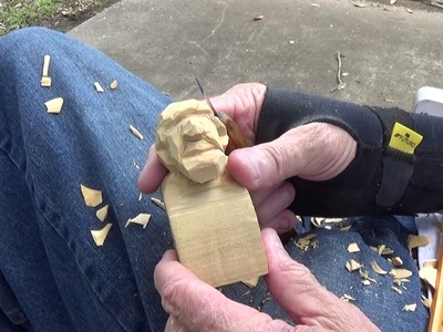 How I Carve A Face Part 2