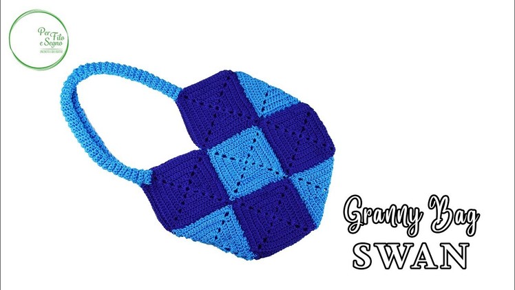 How to crochet a summer bag with solid granny square ????