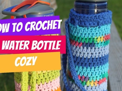 How to Crochet a Water Bottle Cozy