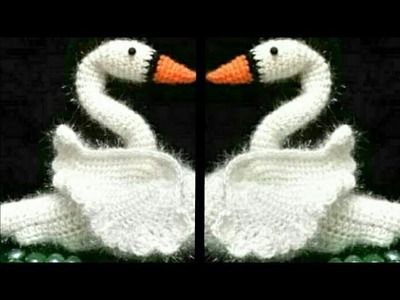 How to CROCHET SWAN | Swan Tutorial | Making of Crochet Bird(Hansa)