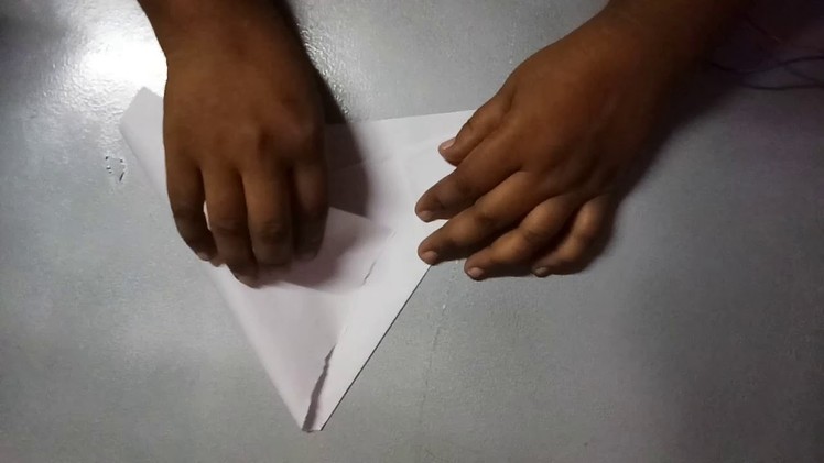 How to fold an equiletoral traingle