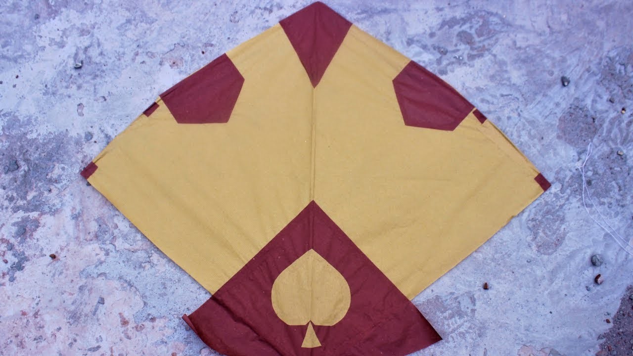 How to make a kite ||1 tawa gudda|| Step By Step
