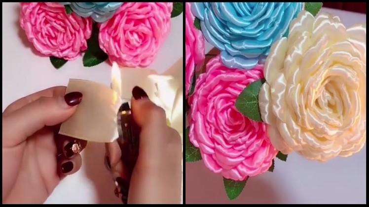 How To Make Beautiful Ribbon Flowers?