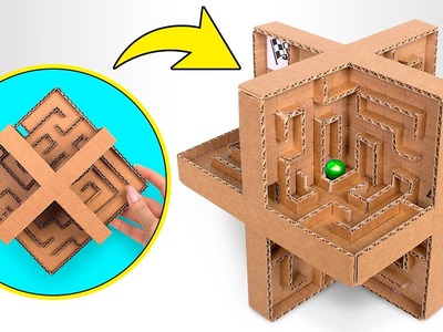 Make A Marble Labyrinth And Enjoy The Game