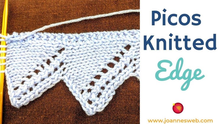 Picos Knitted Edge - Knitting Edges - Knit Embellishments