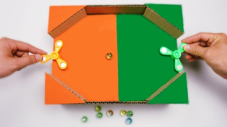 AMAZING DIY Cardboard Toys | Spinner Game For KIDS