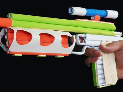 Amazing DIY Paper Gun Life Hacks - How to Make a Paper Gun