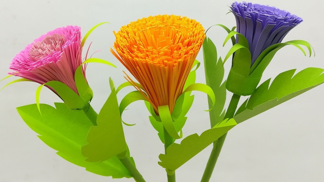 artificial flowers for home decoration how to make paper how to make paper flower bouquet at home