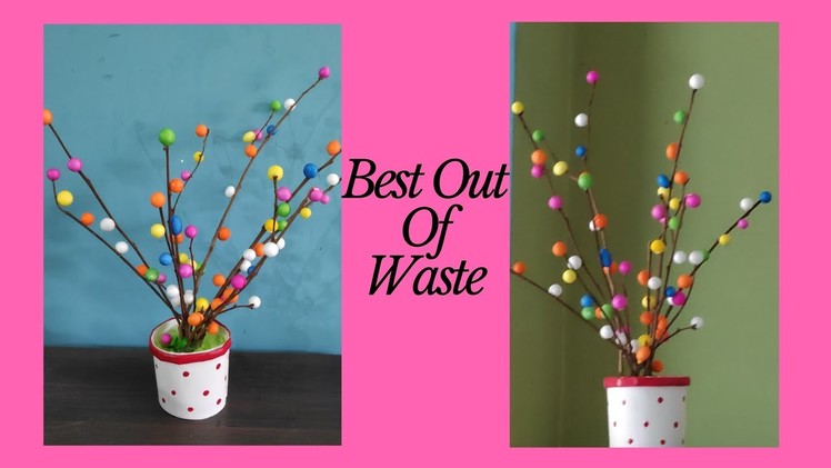 Best Out Of Waste Idea || Beautiful DIY Decor Ideas || Plant With Pot Making Ideas