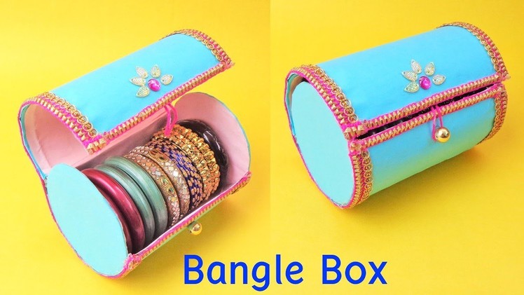 DIY Bangle Box making at home with waste plastic bottle | Best out of waste