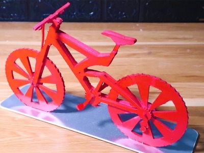 DIY Bicycle Cardboard | DIY Paper Cycle - Very Simple