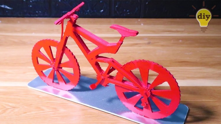 DIY Bicycle Cardboard | DIY Paper Cycle - Very Simple