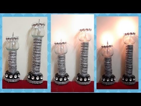 DIY HOME DECOR Candle Holder Using Carrom Coins| Best Out Of Waste| Wow DIY Crafts Inspirations????