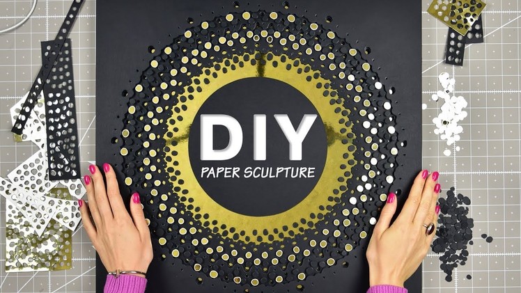 DIY | How to make a minimalist paper sculpture | OLGA SKOROKHOD