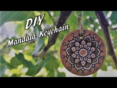 DIY Mandala Keychain | Zentangle Lotte
