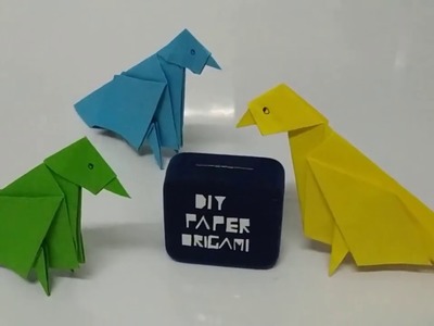 DIY Paper Origami -How to make pigeons origami easy????️