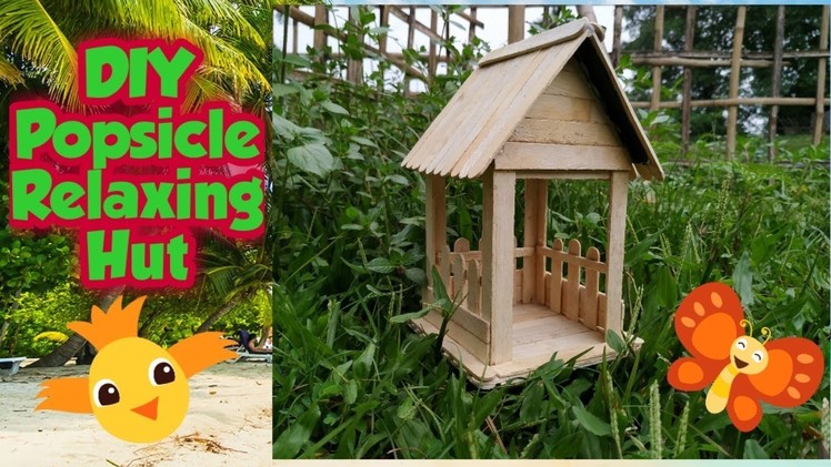 DIY- popsicle stick hut || Do it yourself ????????