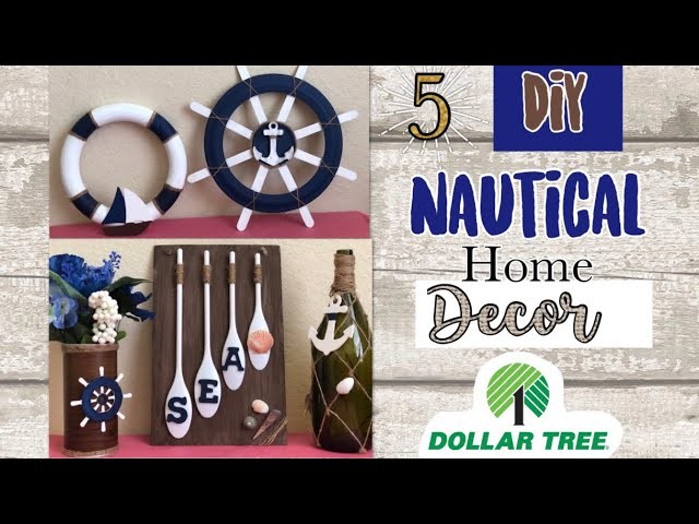 Dollar Tree DIY Nautical Home Decor