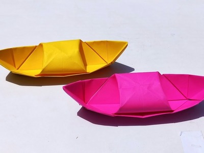 Easy Paper Boat || Origami Boat || DIY