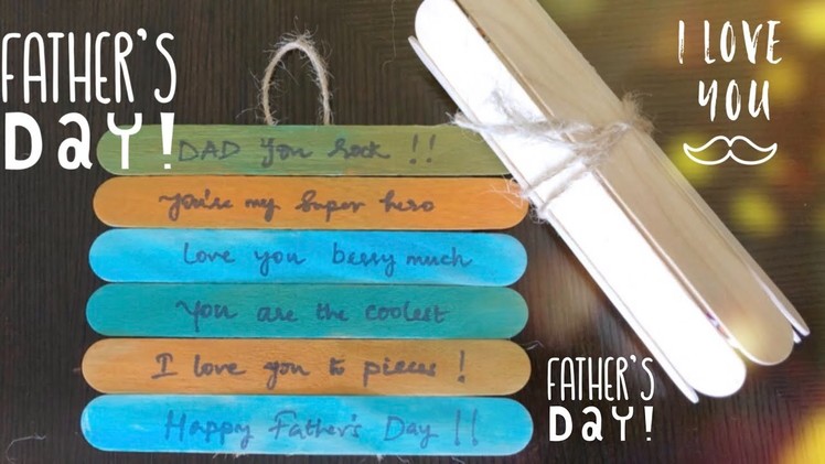 Father’s Day Crafts For Kids | DIY Father’s Day Gift Ideas