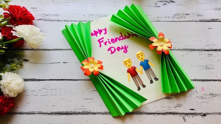 Friendship day greeting card.birthday card.teachers day special card.DIY beautiful easy simple card