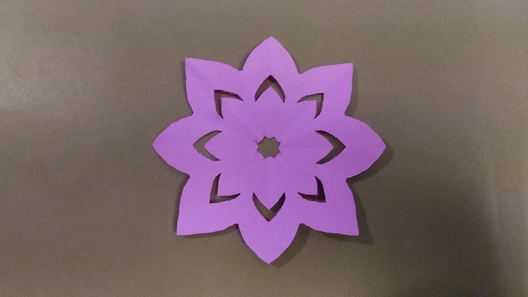 How to cut flower design in a giramic paper. !