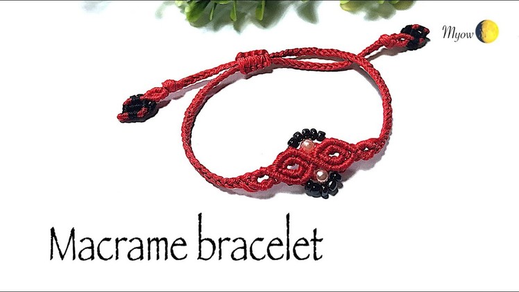 How to make a macrame bracelet- DIY bracelet with Myow handmade - VT0033