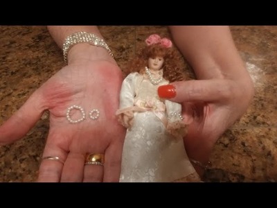 How To Make A  Miniature Doll Necklace And Bracelet