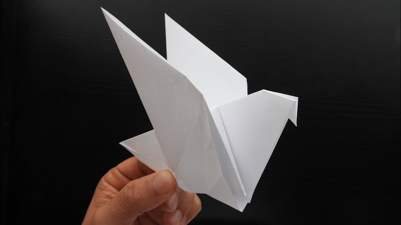 How to Make a Paper Dove Origami Easy and Fast