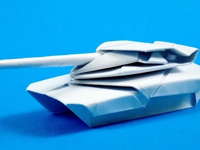 How to Make a Paper Tank. Origami tank