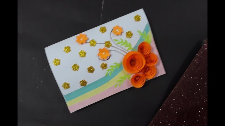 How to make birthday card|Beautiful handmade birthday card idea