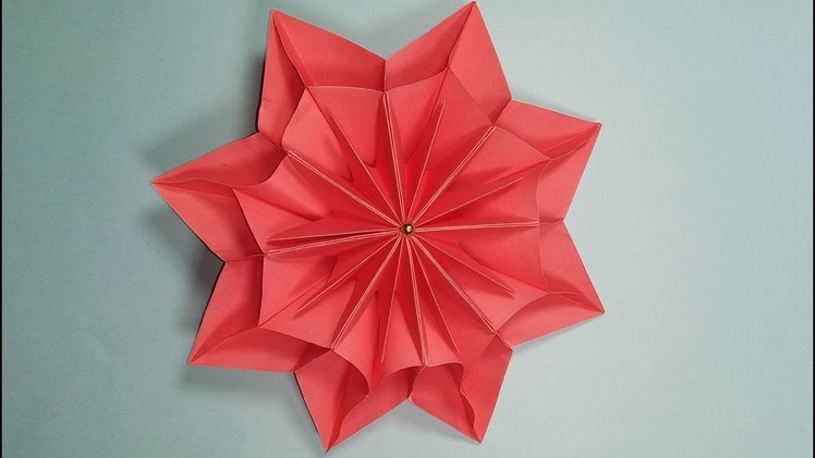 How to make easy paper flower | DIY- Origami and simple