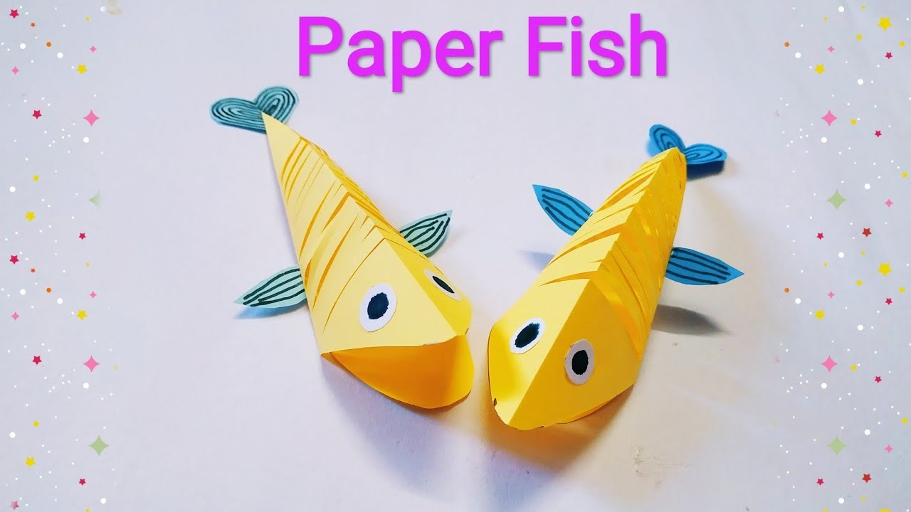 Origami Fish, How To Make A Paper Fish, Paper Fish, sweety trendzzz