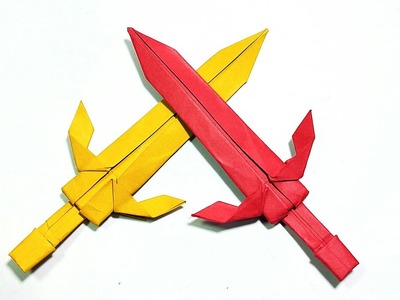 Origami Sword || Easy Paper Sword || DIY