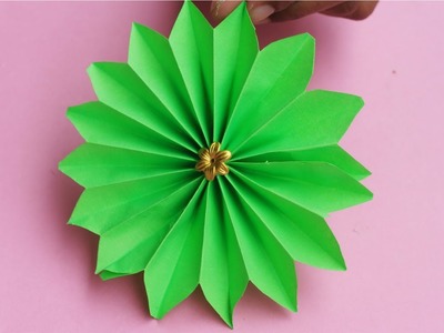 Simple and Easy Paper Flower Making | DIY Paper Flowers