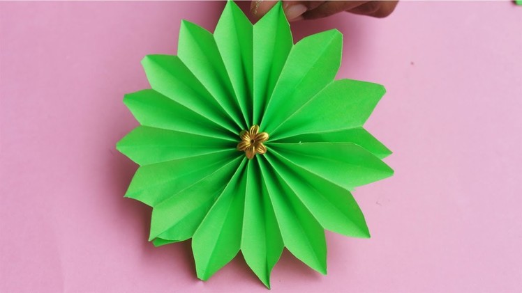 Simple and Easy Paper Flower Making | DIY Paper Flowers