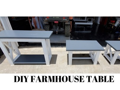The $10 Farmhouse Table - Easy DIY Project