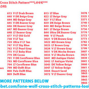 CRAFTS Great White Buffalo Cross Stitch Pattern***LOOK***Buyers Can Download Your Pattern As Soon As They Complete The Purchase