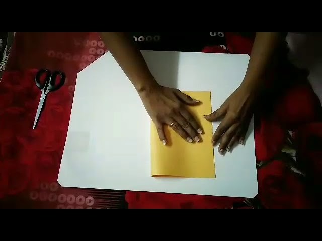 Cut a perfect star from paper with just  one cut