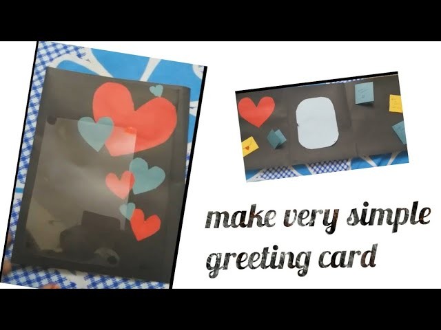 Greeting card|diy cardboard