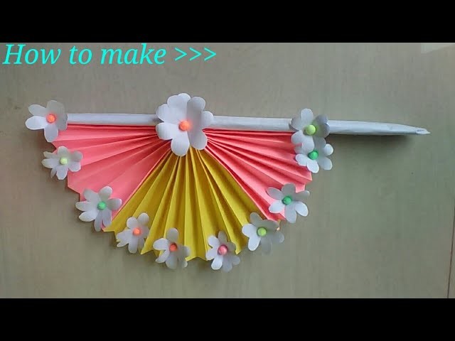 How to Make a Beautiful Handfan | DIY Projects