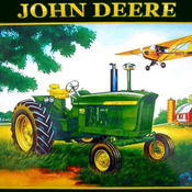 ( CRAFTS ) John Deere Plane Cross Stitch Pattern ***LOOK***Buyers Can Download Your Pattern As Soon As They Complete The Purchase