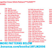 CRAFTS John Deere Time Together Cross Stitch Pattern***LOOK***
