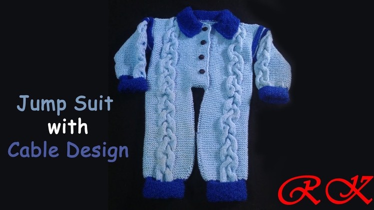 Jump Suit Cable Design for 1-1.5years old | Cable Design
